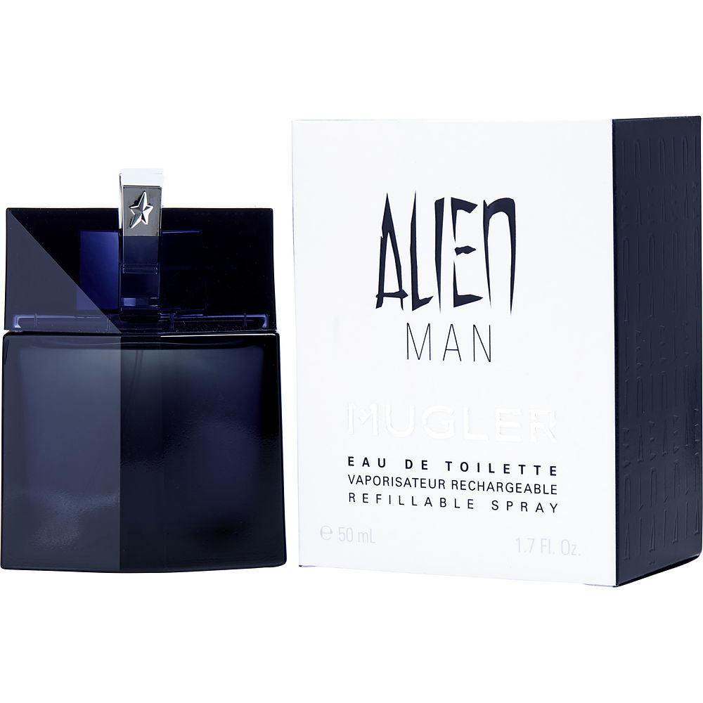 ALIEN MAN by Thierry Mugler EDT REFILLABLE SPRAY– yallbeauty.store