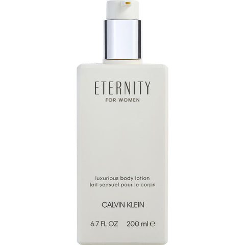 ETERNITY by Calvin Klein BODY LOTION 6.7 OZ