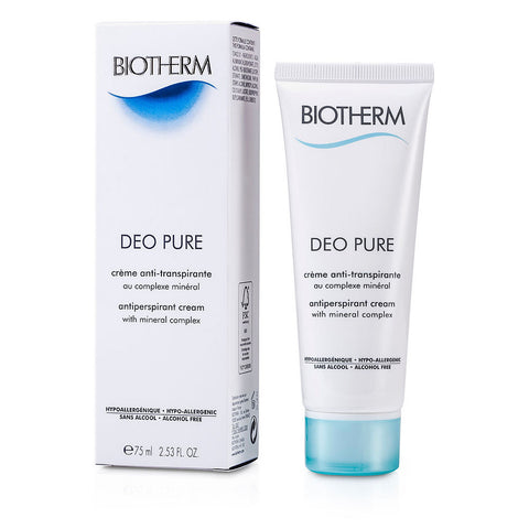 Biotherm by BIOTHERM Deo Pure Antiperspirant Cream ( Alcohol Free ) 75ml/2.53oz