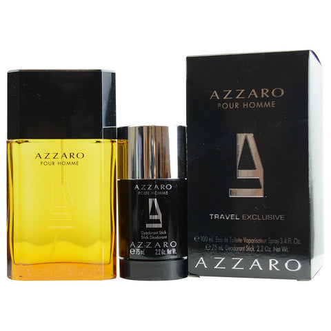 AZZARO by Azzaro EDT SPRAY 3.4 OZ & FREE DEODORANT STICK 2.25 OZ (TRAVEL OFFER)