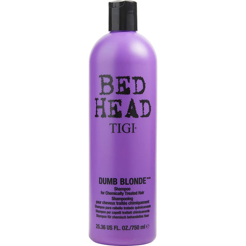BED HEAD by Tigi DUMB BLONDE SHAMPOO FOR CHEMICALLY TREATED HAIR 25.36 OZ (PACKAGING MAY VARY)