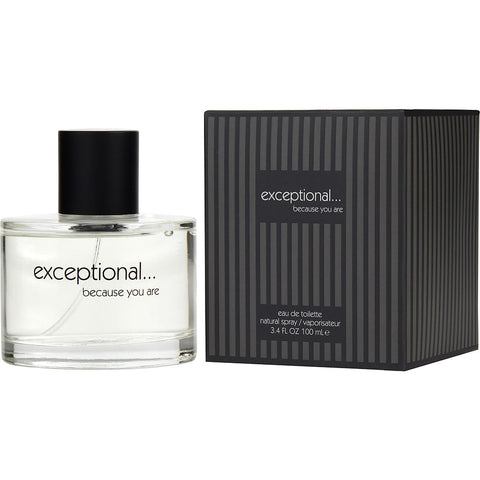 EXCEPTIONAL-BECAUSE YOU ARE by Exceptional Parfums EDT SPRAY