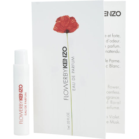 KENZO FLOWER by Kenzo EAU DE PARFUM SPRAY VIAL ON CARD