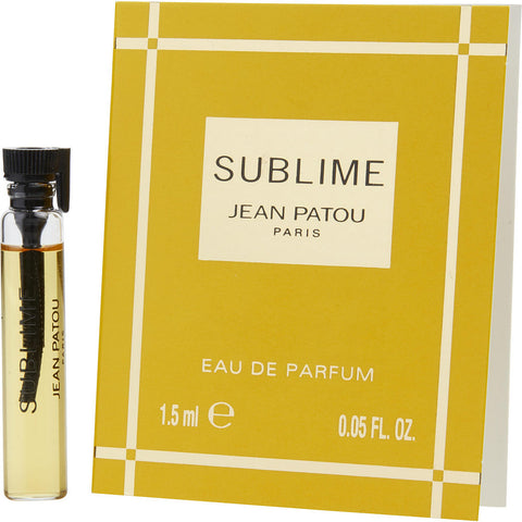 SUBLIME by Jean Patou EAU DE PARFUM VIAL ON CARD