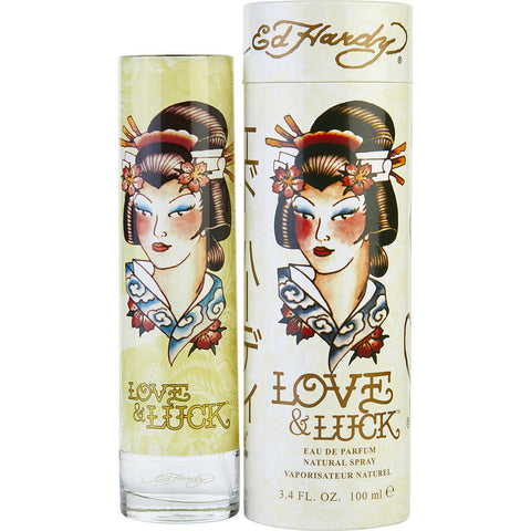 ED HARDY LOVE & LUCK by Christian Audigier EAU DE PARFUM SPRAY