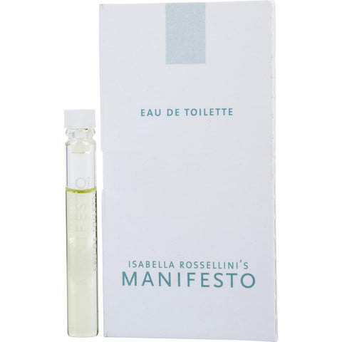 MANIFESTO ROSSELLINI by Isabella Rossellini EDT VIAL ON CARD
