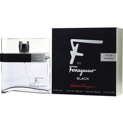 F BY FERRAGAMO POUR HOMME BLACK by Salvatore Ferragamo EDT SPRAY