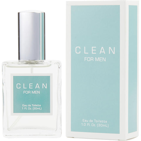 CLEAN MEN by Clean EDT SPRAY (NEW PACKAGING)