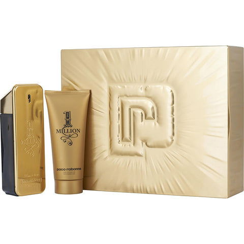 PACO RABANNE 1 MILLION by Paco Rabanne EDT SPRAY 3.4 OZ & SHOWER GEL 3.4 OZ