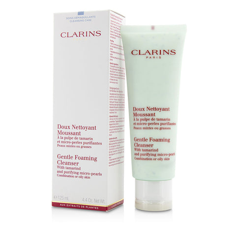 Clarins by Clarins Gentle Foaming Cleanser With Tamarind & Purifying Micro Pearls ( Combination/ Oily Skin ) 125ml/4.4oz