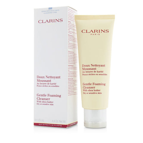 Clarins by Clarins Gentle Foaming Cleanser With Shea Butter ( Dry/ Sensitive Skin ) 125ml/4.4oz