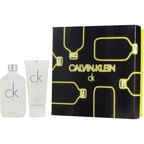CK ONE by Calvin Klein EDT SPRAY 3.4 OZ & BODY WASH 3.4 OZ