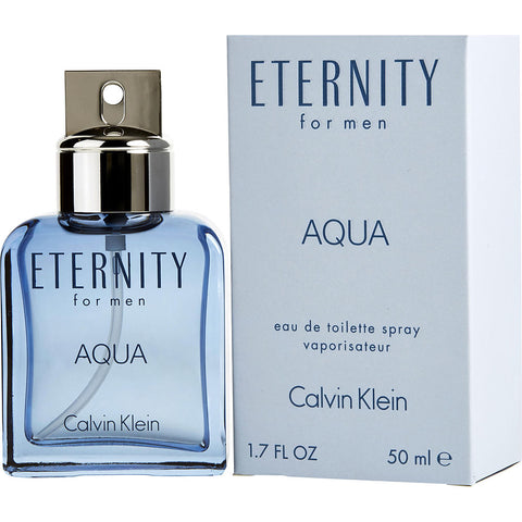 ETERNITY AQUA by Calvin Klein EDT SPRAY