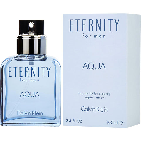 ETERNITY AQUA by Calvin Klein EDT SPRAY