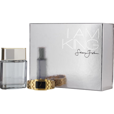 SEAN JOHN I AM KING by Sean John EDT SPRAY 3.4 OZ & WATCH