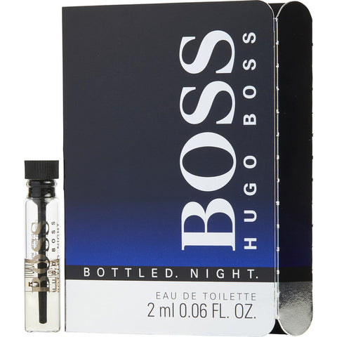 BOSS BOTTLED NIGHT by Hugo Boss EDT VIAL ON CARD
