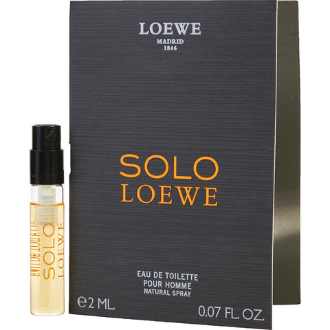 SOLO LOEWE by Loewe EDT SPRAY VIAL ON CARD