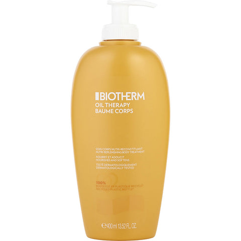 Biotherm by BIOTHERM Oil Therapy Baume Corps Nutri-Replenishing Body Treatment with Apricot Oil (For Dry Skin) 400ml/13.52oz