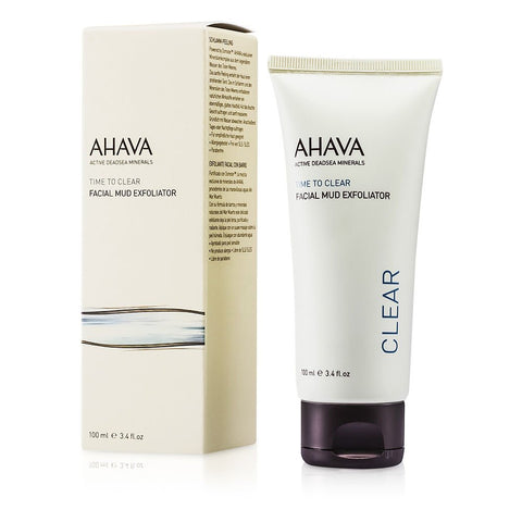 Ahava by Ahava Time To Clear Facial Mud Exfoliator 100ml/3.4oz