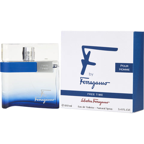 F BY FERRAGAMO FREE TIME by Salvatore Ferragamo EDT SPRAY