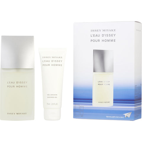 L'EAU D'ISSEY by Issey Miyake EDT SPRAY & FREE SHOWER GEL (TRAVEL OFFER)
