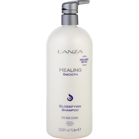 LANZA by Lanza HEALING SMOOTH GLOSSIFYING SHAMPOO 33.8 OZ (PACKAGING MAY VARY)