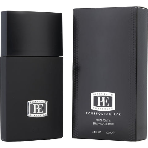 PORTFOLIO BLACK by Perry Ellis EDT SPRAY