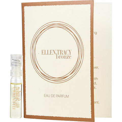 ELLEN TRACY BRONZE by Ellen Tracy EAU DE PARFUM SPRAY VIAL ON CARD