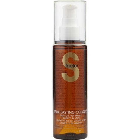 TIGI S FACTOR by Tigi TRUE LASTING COLOUR HAIR OIL 3.4 OZ