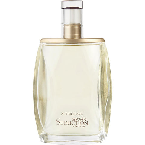 SPARK SEDUCTION by Liz Claiborne AFTERSHAVE 3.4 OZ (UNBOXED)