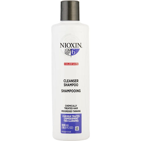 NIOXIN by Nioxin SYSTEM 6 CLEANSER FOR MEDIUM/COARSE NATURAL NOTICEABLY THINNING HAIR 10.1 OZ