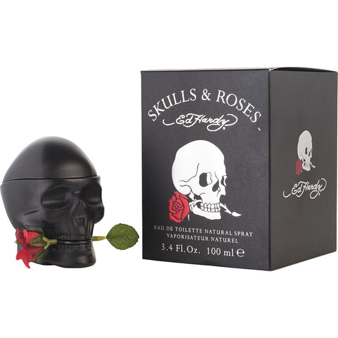 ED HARDY SKULLS & ROSES by Christian Audigier EDT SPRAY