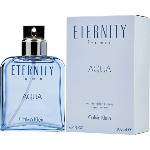 ETERNITY AQUA by Calvin Klein EDT SPRAY