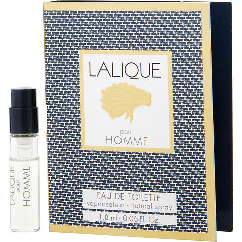 LALIQUE by Lalique EDT SPRAY VIAL ON CARD