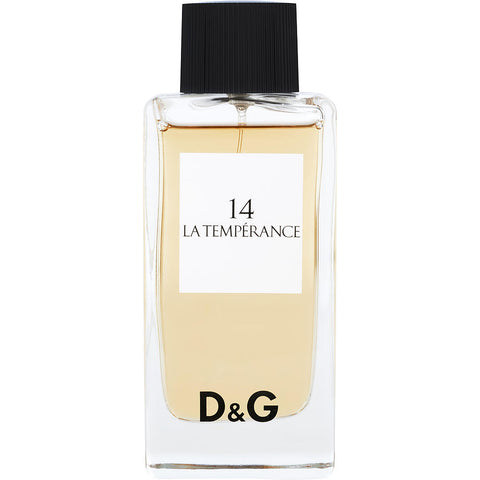 D & G 14 LA TEMPERANCE by Dolce & Gabbana EDT SPRAY *TESTER