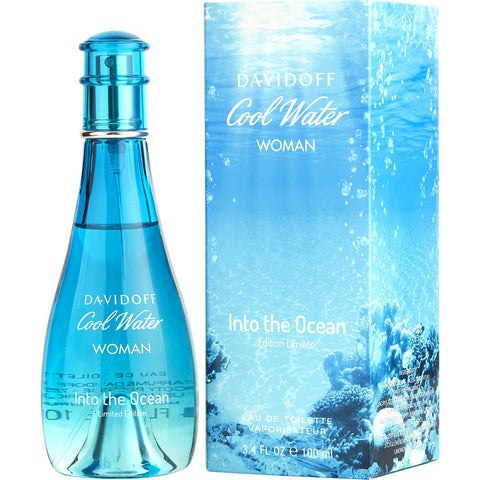 COOL WATER INTO THE OCEAN by Davidoff EDT SPRAY (LIMITED EDITION)