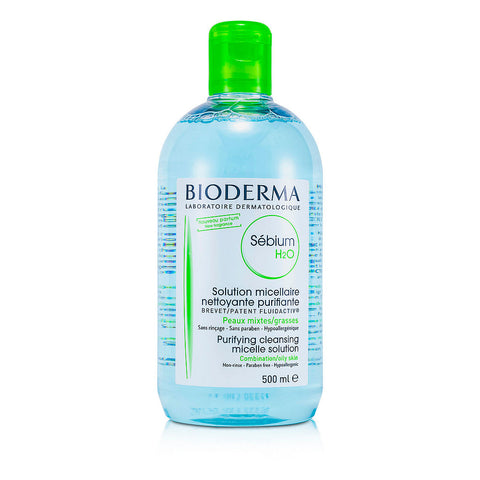 Bioderma by Bioderma Sebium H2O Purifying Cleansing Micelle Solution (For Combination/Oily Skin) 500ml/16.7oz