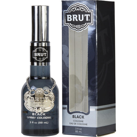BRUT BLACK SPECIAL RESERVE by Faberge COLOGNE SPRAY (GLASS BOTTLE)