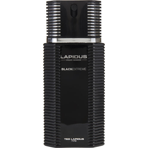 LAPIDUS POUR HOMME BLACK EXTREME by Ted Lapidus EDT SPRAY *TESTER