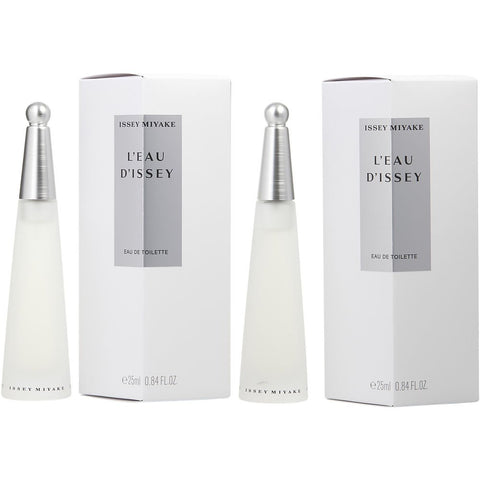 L'EAU D'ISSEY by Issey Miyake EDT SPRAY 0.84 OZ (PACK OF TWO)