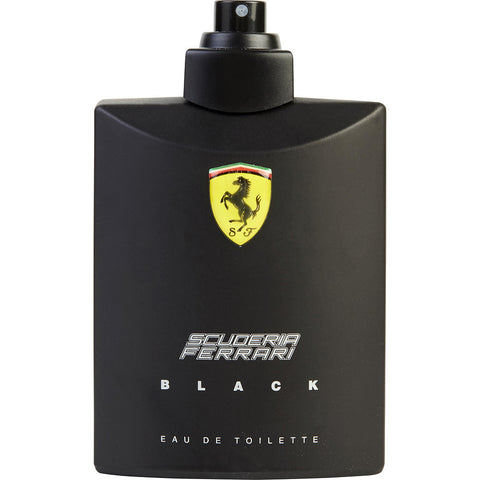 FERRARI SCUDERIA BLACK by Ferrari EDT SPRAY *TESTER