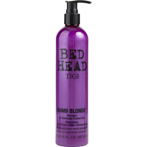 BED HEAD by Tigi DUMB BLONDE SHAMPOO FOR CHEMICALLY TREATED HAIR 13.5 OZ (PACKAGING MAY VARY)