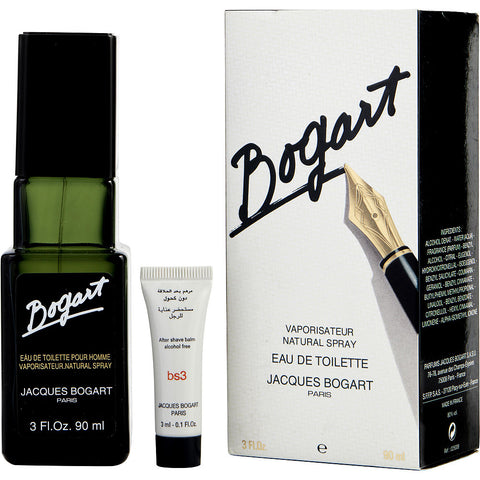 BOGART by Jacques Bogart EDT SPRAY 3 OZ & AFTERSHAVE BALM 0.10 OZ