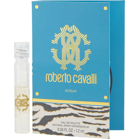 ROBERTO CAVALLI ACQUA by Roberto Cavalli EDT SPRAY VIAL ON CARD