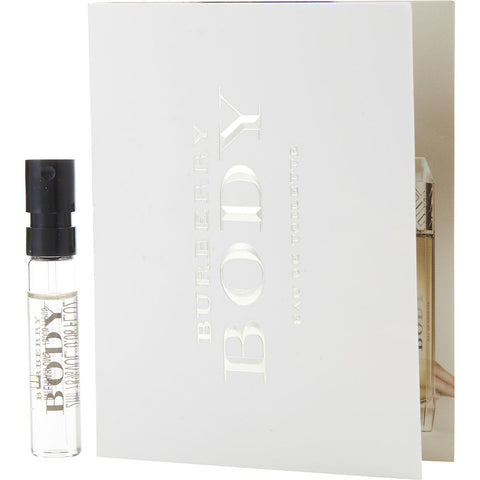 BURBERRY BODY by Burberry EDT SPRAY VIAL ON CARD