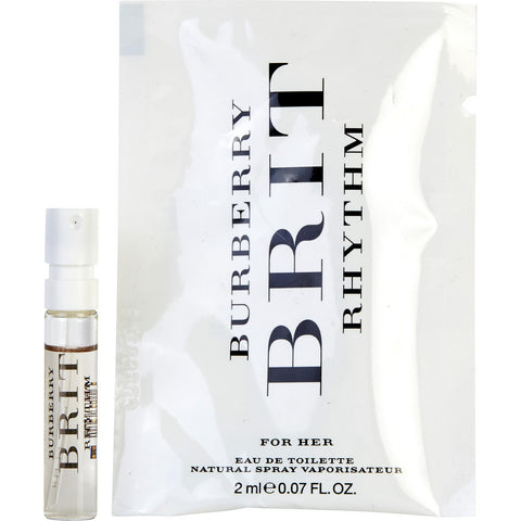 BURBERRY BRIT RHYTHM by Burberry EDT SPRAY VIAL