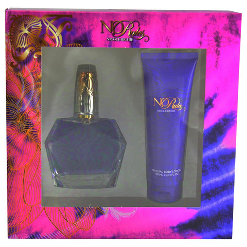 NO RULES by Nicole Richie EAU DE PARFUM SPRAY 3.4 OZ & BODY LOTION 3.4 OZ