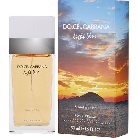 D & G LIGHT BLUE SUNSET IN SALINA by Dolce & Gabbana EDT SPRAY (LIMITED EDITION)