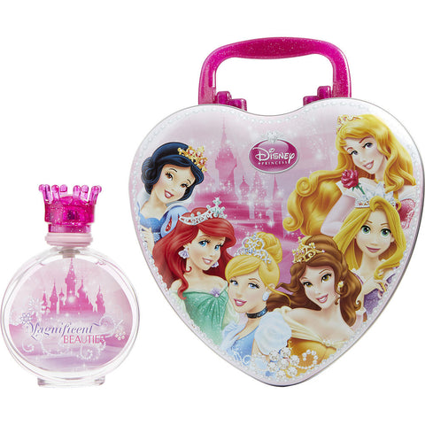 DISNEY PRINCESS by Disney EDT SPRAY & METAL LUNCH BOX