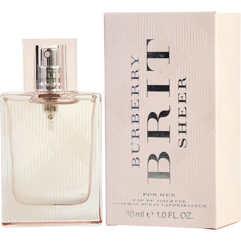 BURBERRY BRIT SHEER by Burberry EDT SPRAY (NEW PACKAGING)